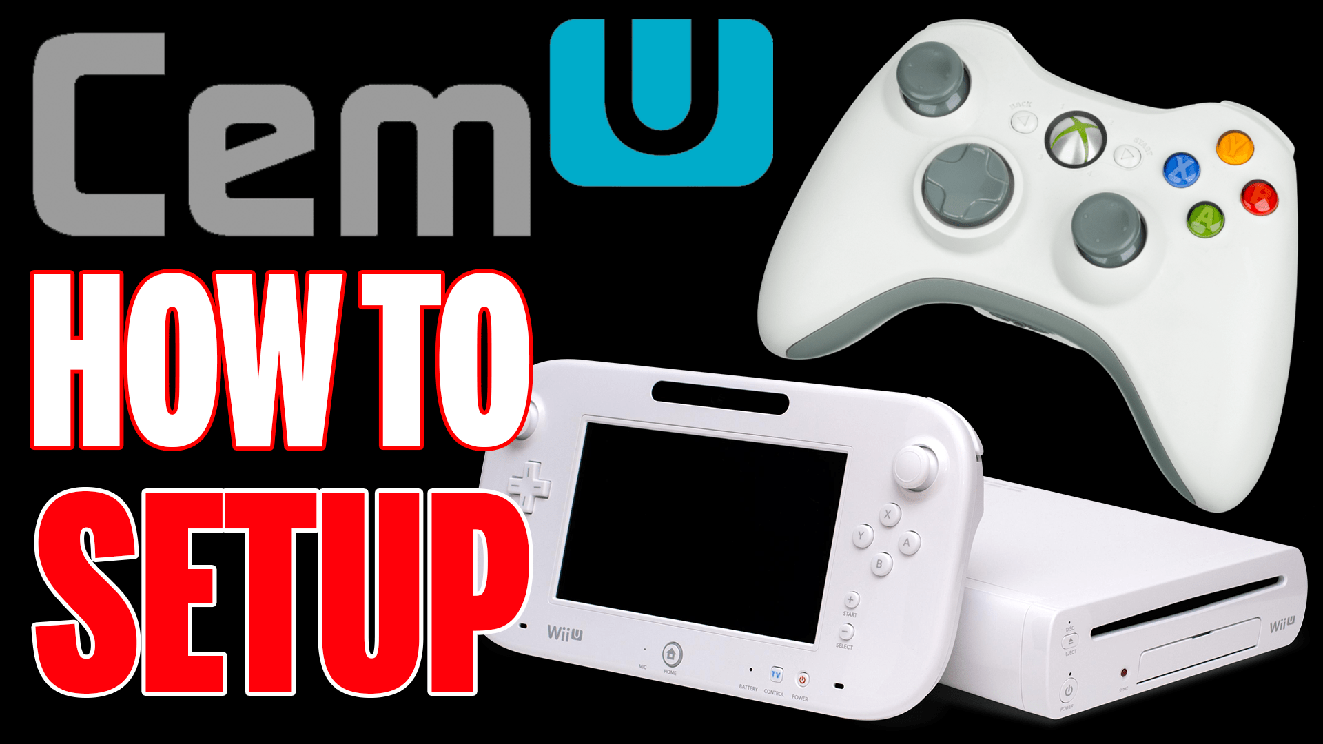 Setting up the Wii U emulator CEMU 1.6.2 with an Xbox 360 Controller