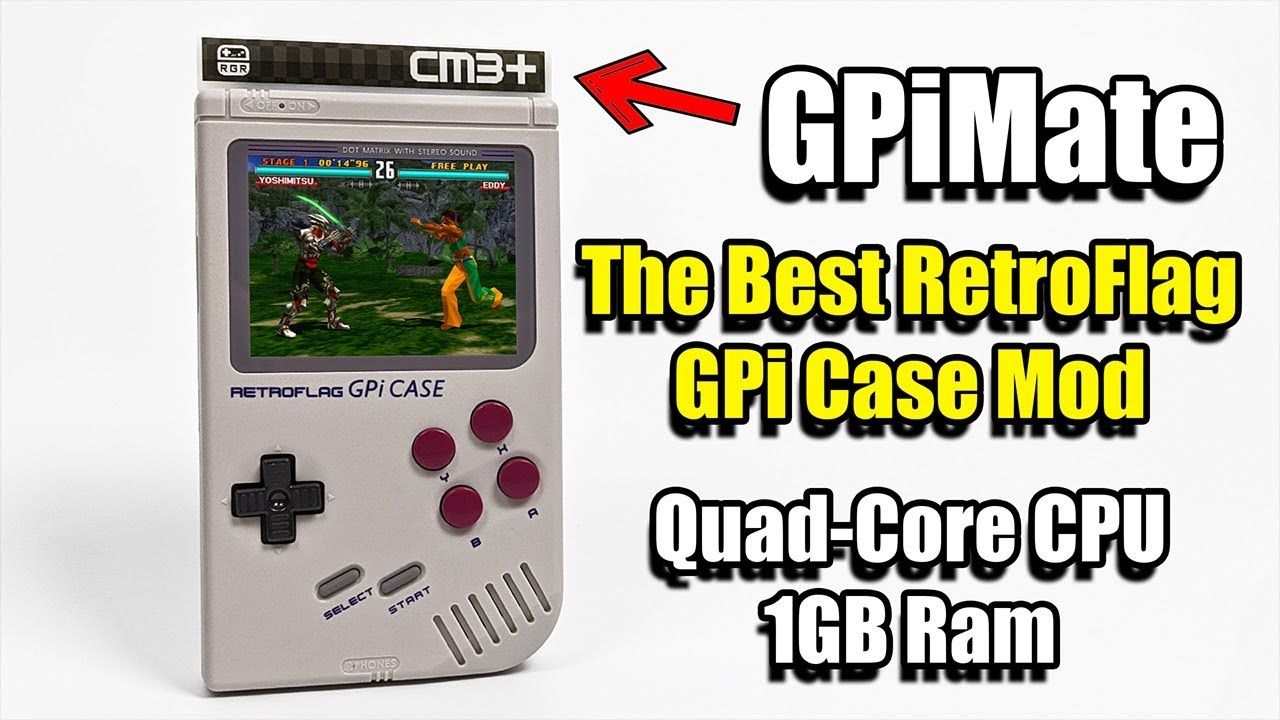 GPiMate for the RetroFlag GPi Case – Add a CM3 + For More Power!