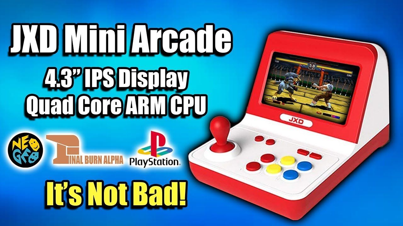 JDX Mini Arcade Console Review – Its’s Batter Than I Expected!