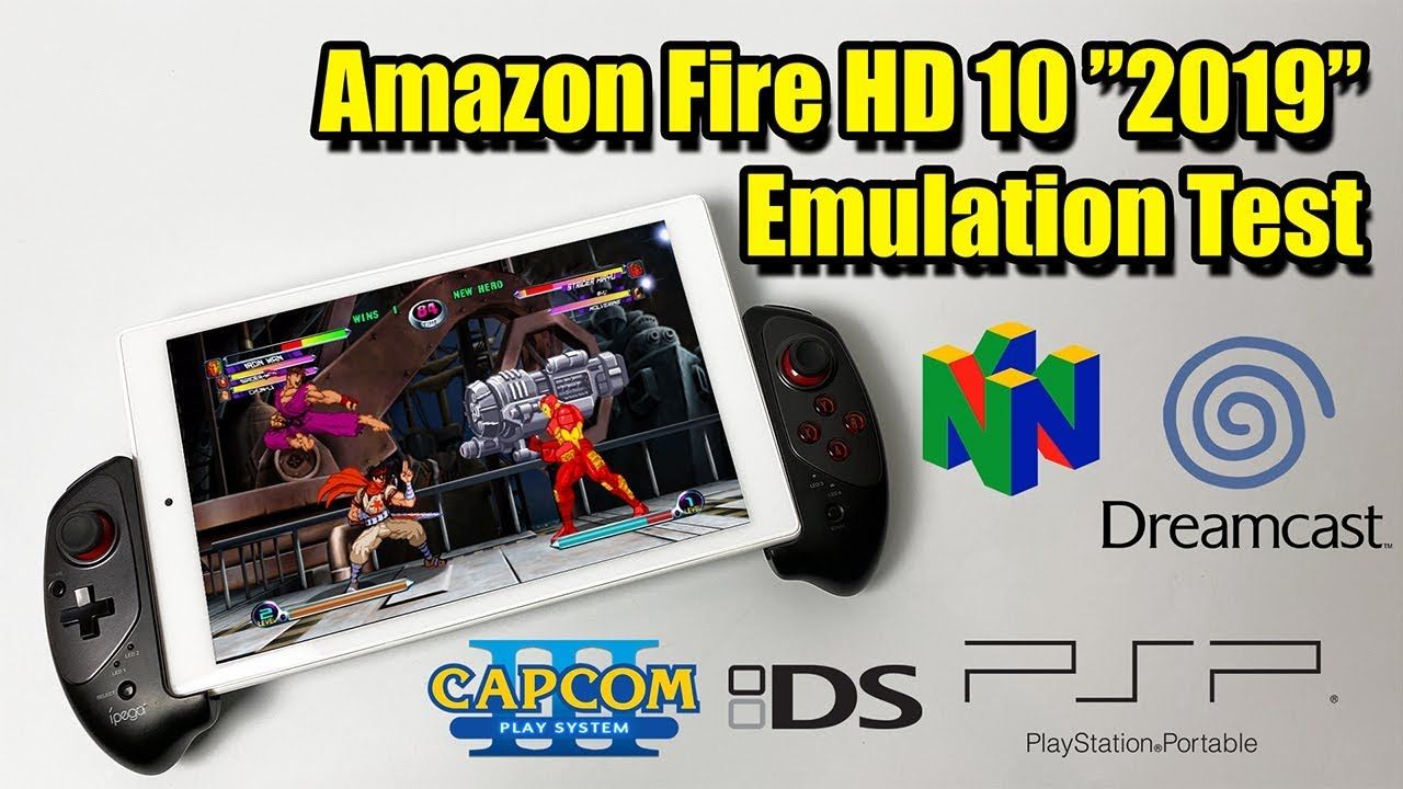 New Amazon Fire HD 10 Tablet Emulation Test