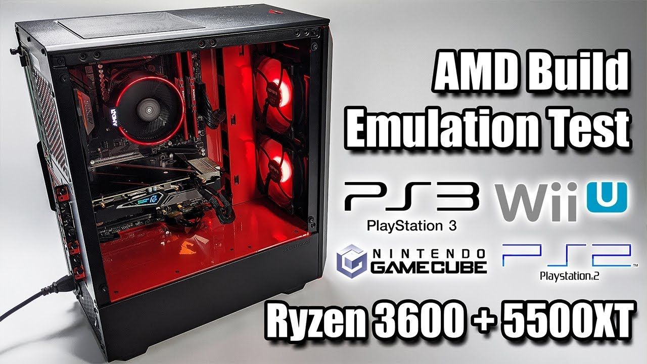 AMD Build Emulation Testing – Ryzen 3600 + 5500XT = Awesome Performance