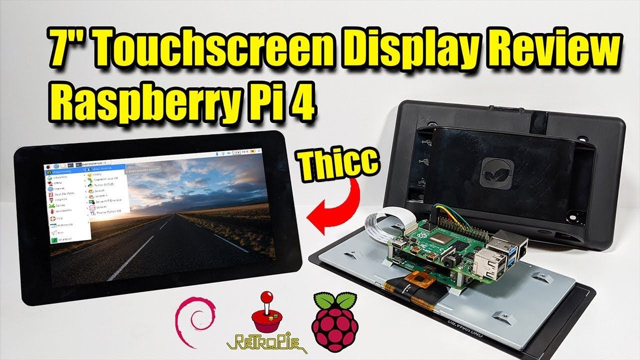 Official Raspberry Pi 4  7" Touchscreen Display Review – Is it Any Good?