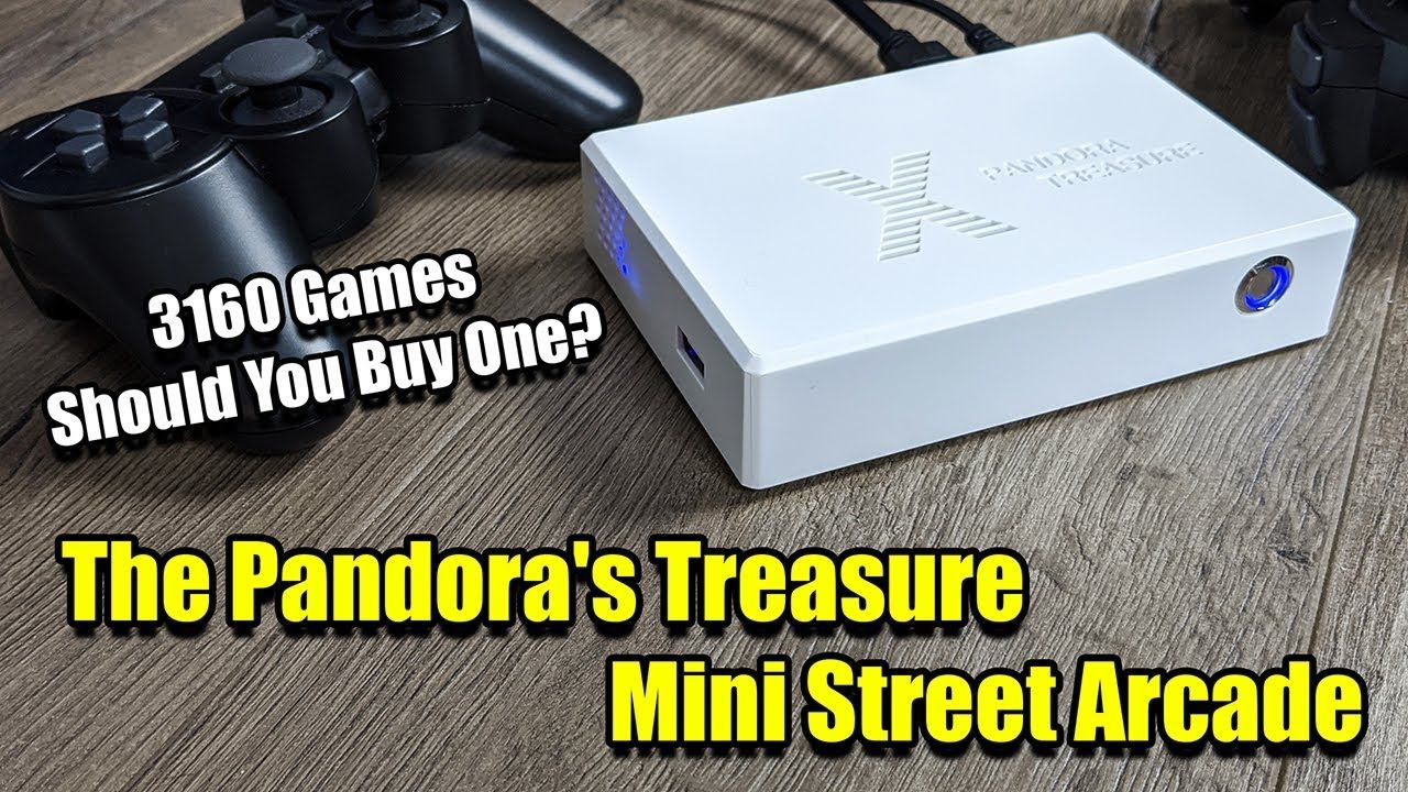 The Mini Street Arcade Console – Pandora Treasure Box