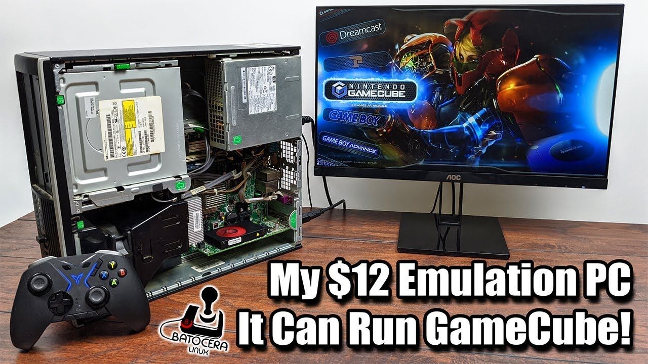 $12 Emulation PC It runs Gamecube Dreamcast N64 and More at Full Speed!