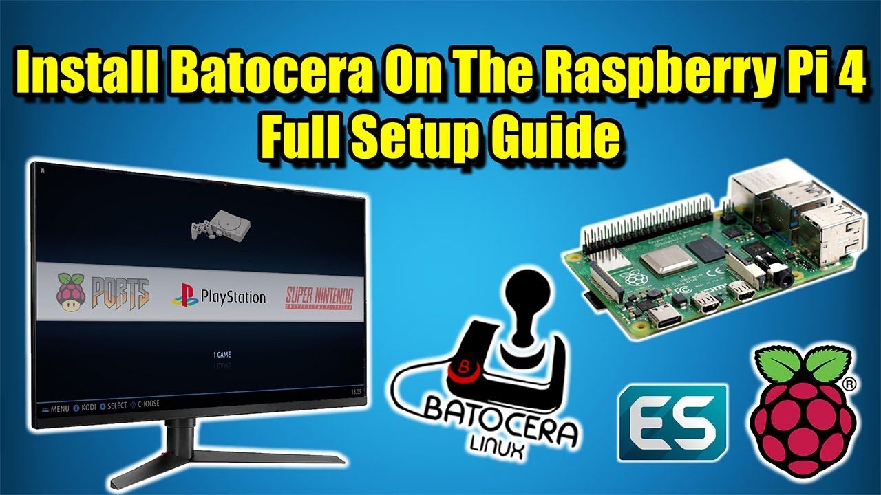 Install Batocera On The Raspberry Pi 4 Full Setup Guide – Retro Gaming Goodness!