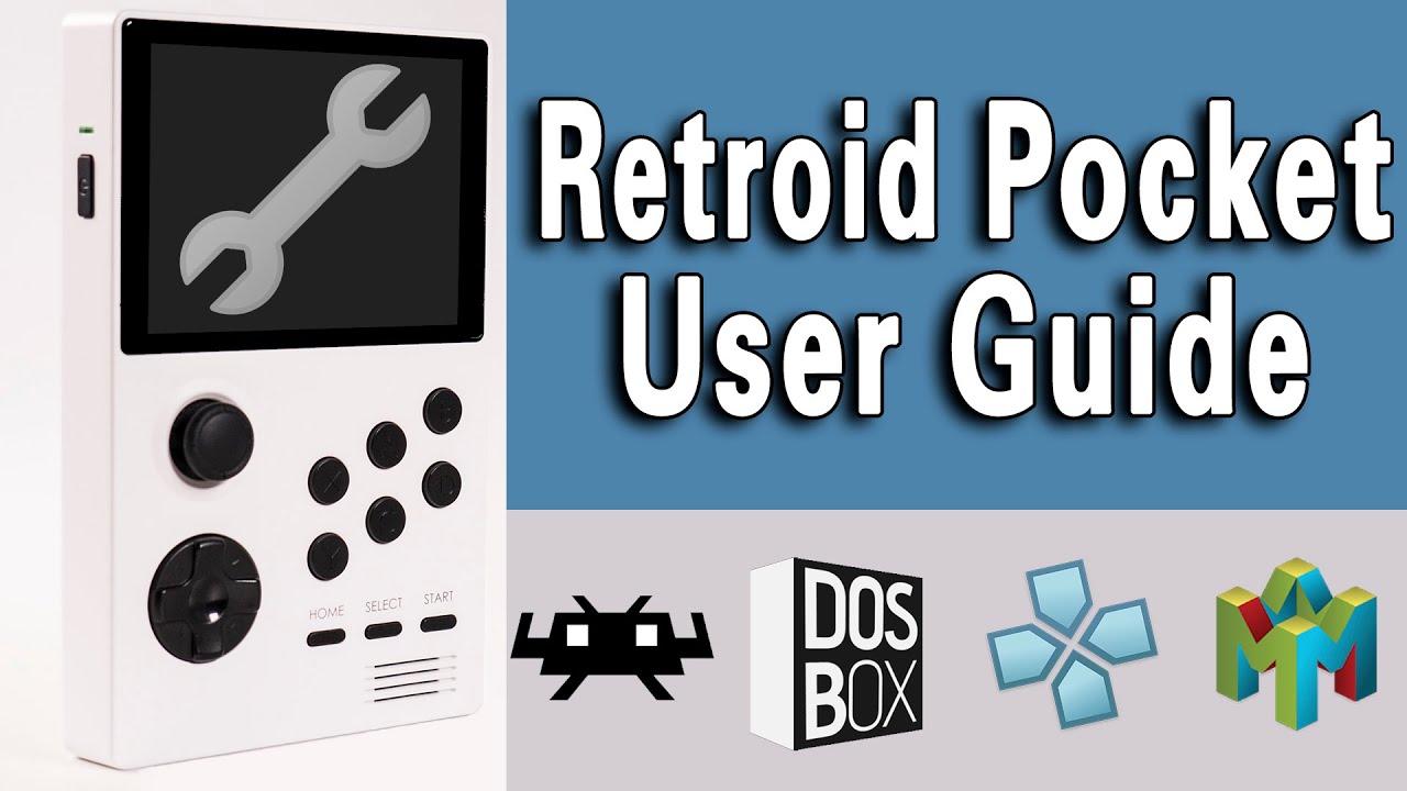 Retroid Pocket Android User Guide – RetroArch/Mupen64/PPSSPP/DOSBox