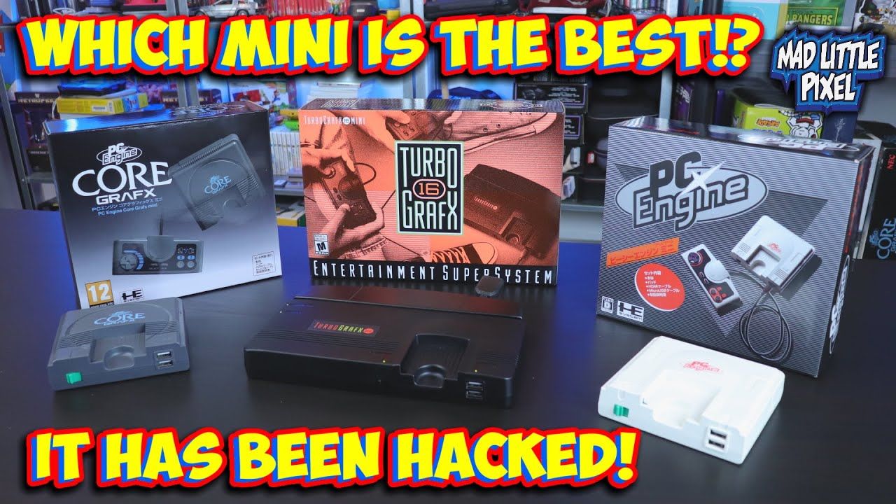 TurboGrafx-16 Has Been Hacked & Which Is The Best Mini Console? TG-16, Core Grafx Or PC Engine?
