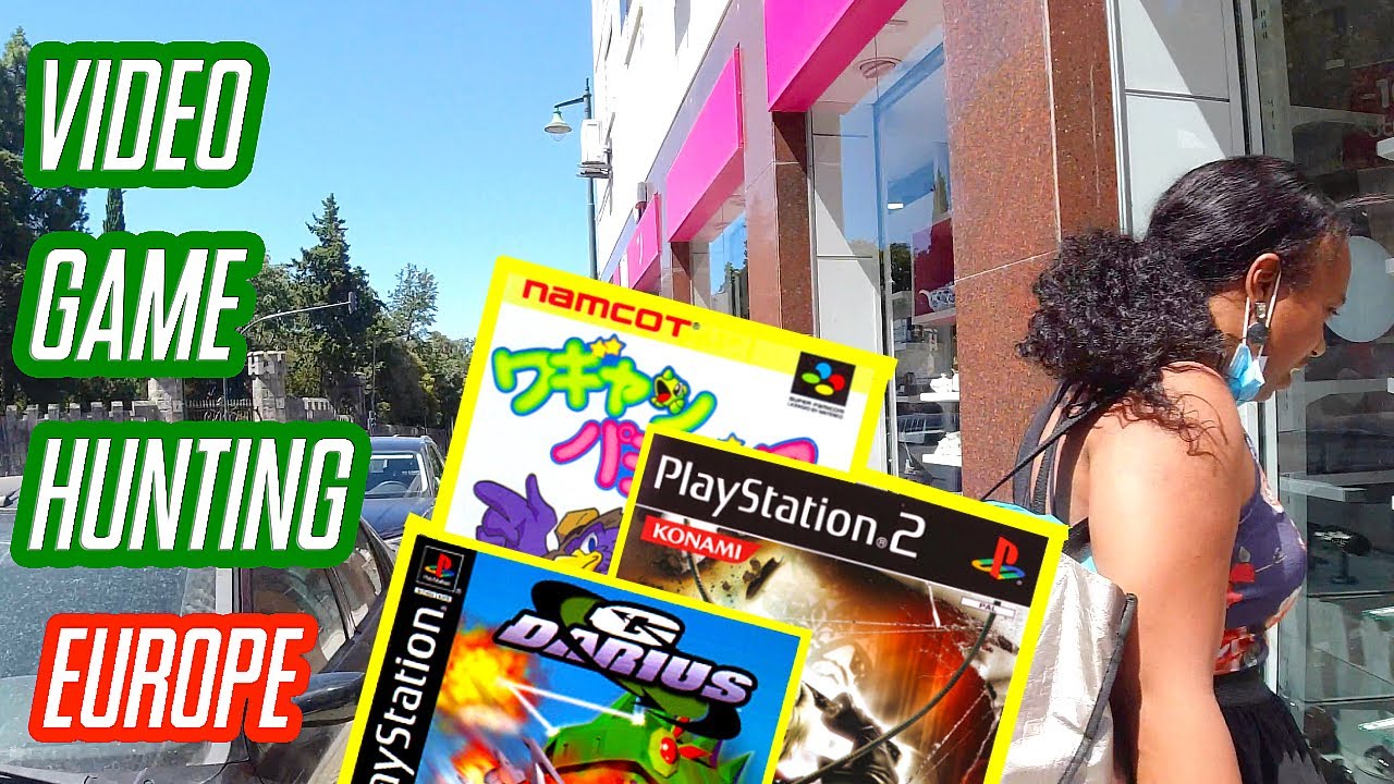 Japanese games in Portugal!? │ Video Game Hunting in Europe │ Lisbon, Portugal