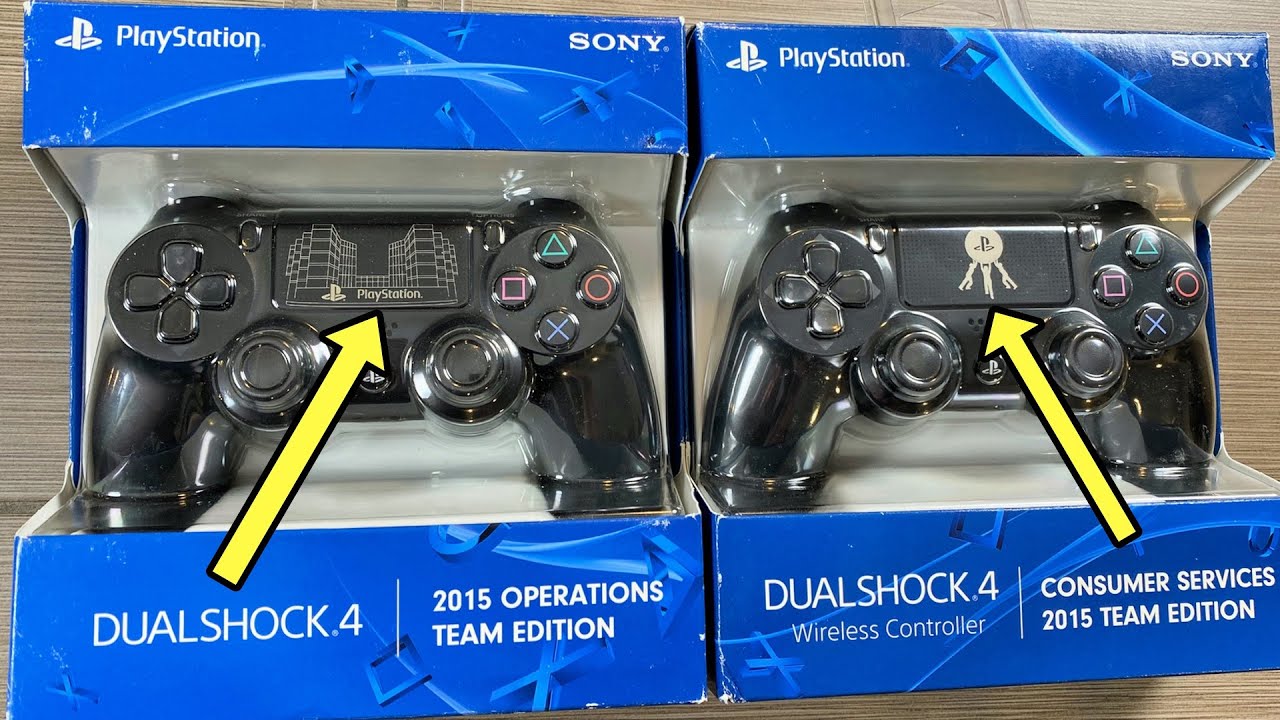 RARE Sony Employee PS4 CONTROLLERS found in Canada!