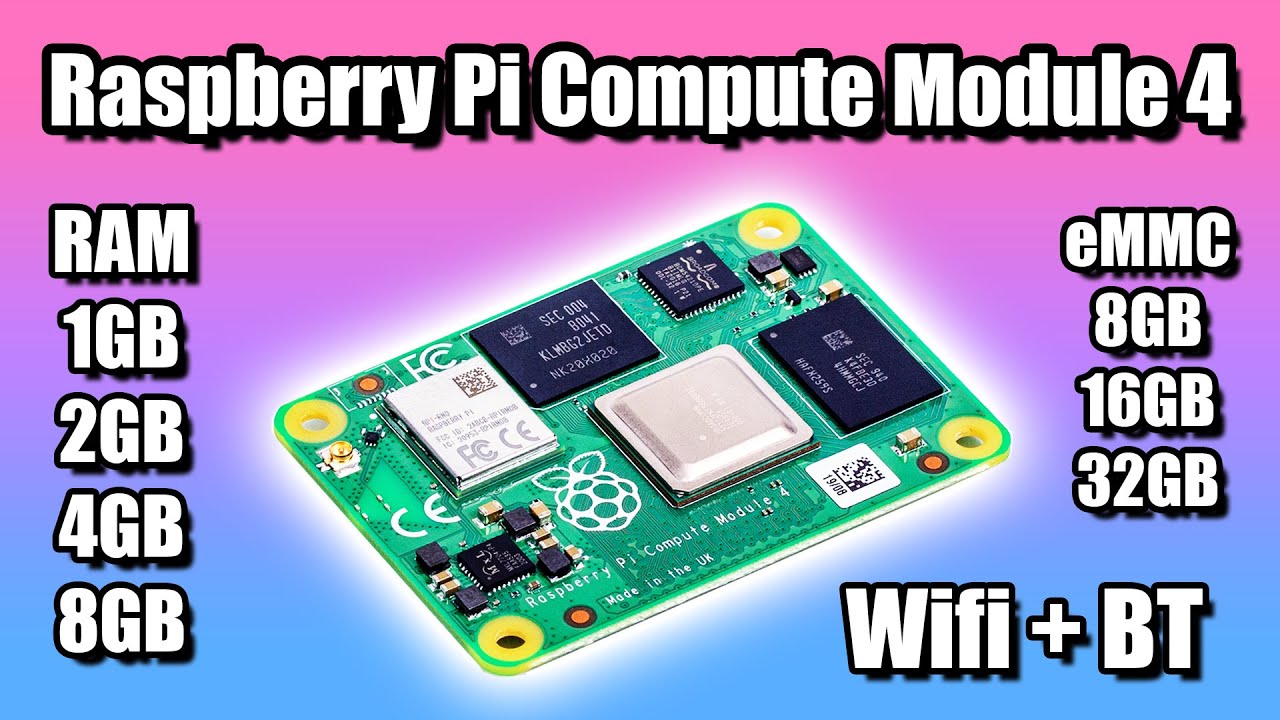 Raspberry Pi Compute Module 4 Is Out!