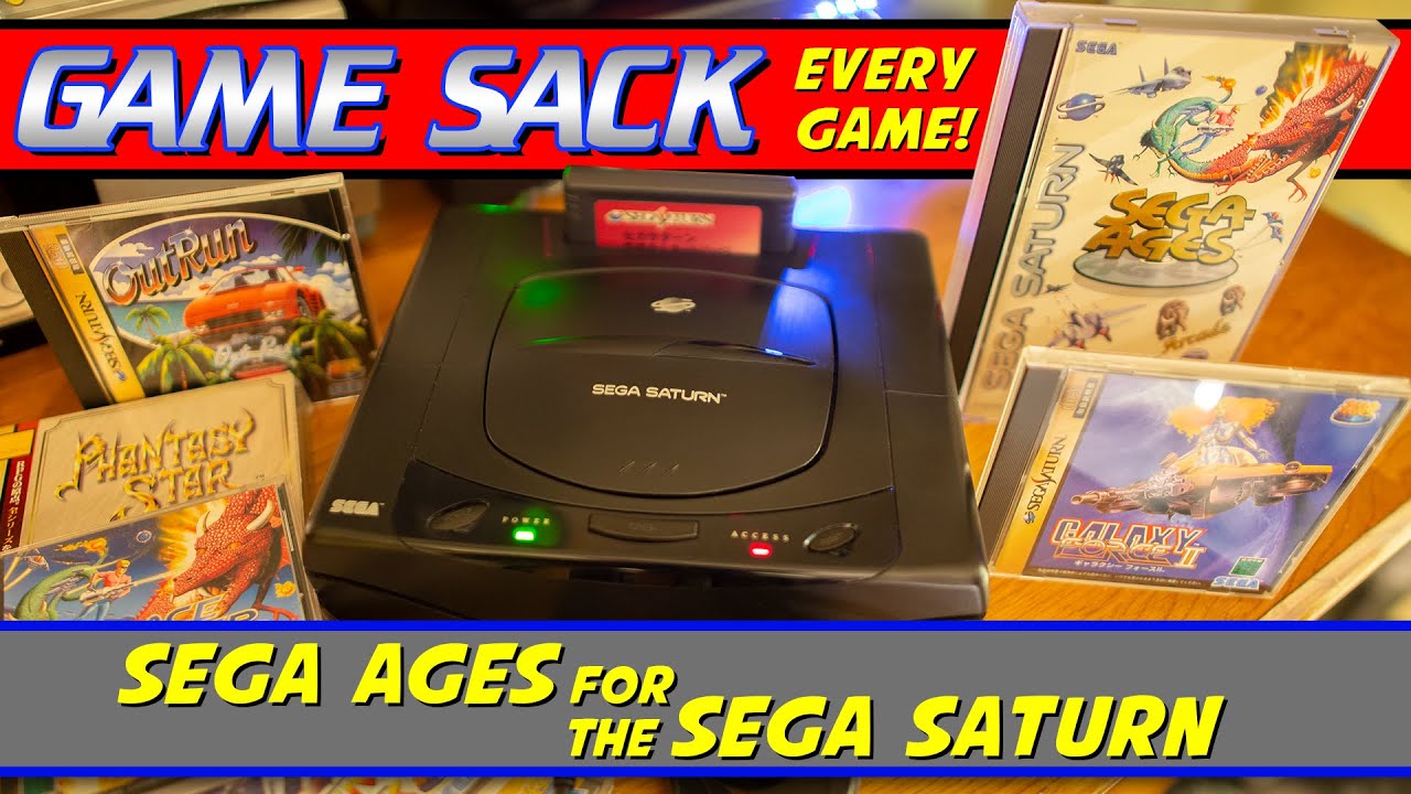 Sega Ages for the Sega Saturn – Game Sack