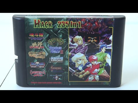 Sega "235 in 1" Hacked Game Multi Card Edition