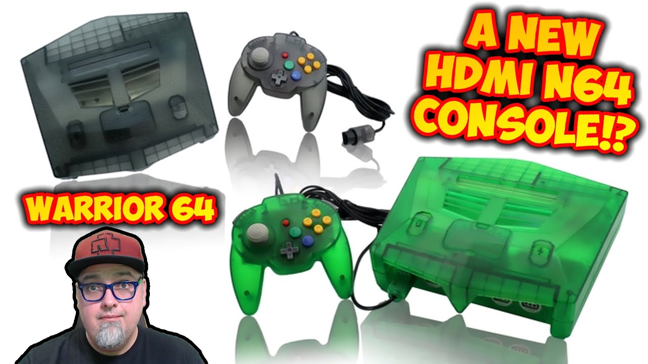 The Warrior 64 – A NEW HDMI Nintendo 64 Console For $150? Too Good To Be True? Intec Gaming N64