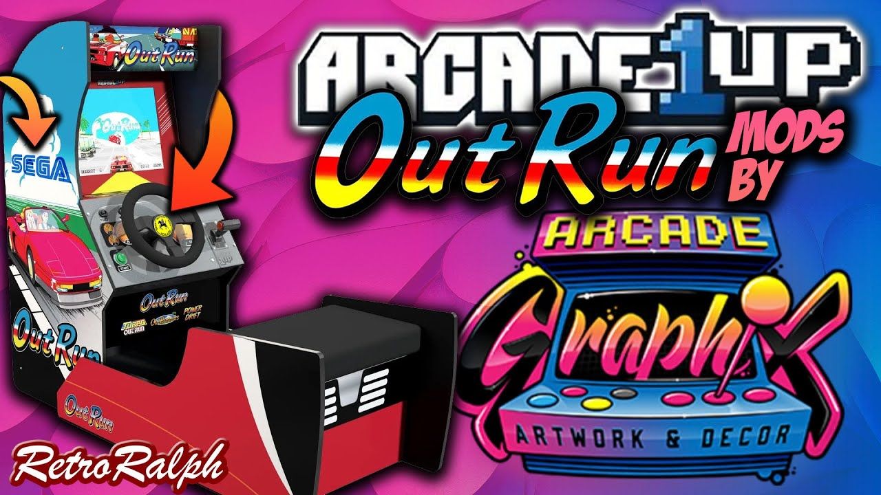 Arcade1up Outrun Graphics MOD – Make it look MORE Authentic!