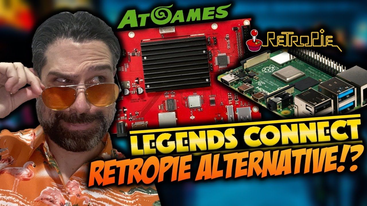 AtGames Legends Connect – Raspberry Pi  & Padnora’s box Replacement?!?!