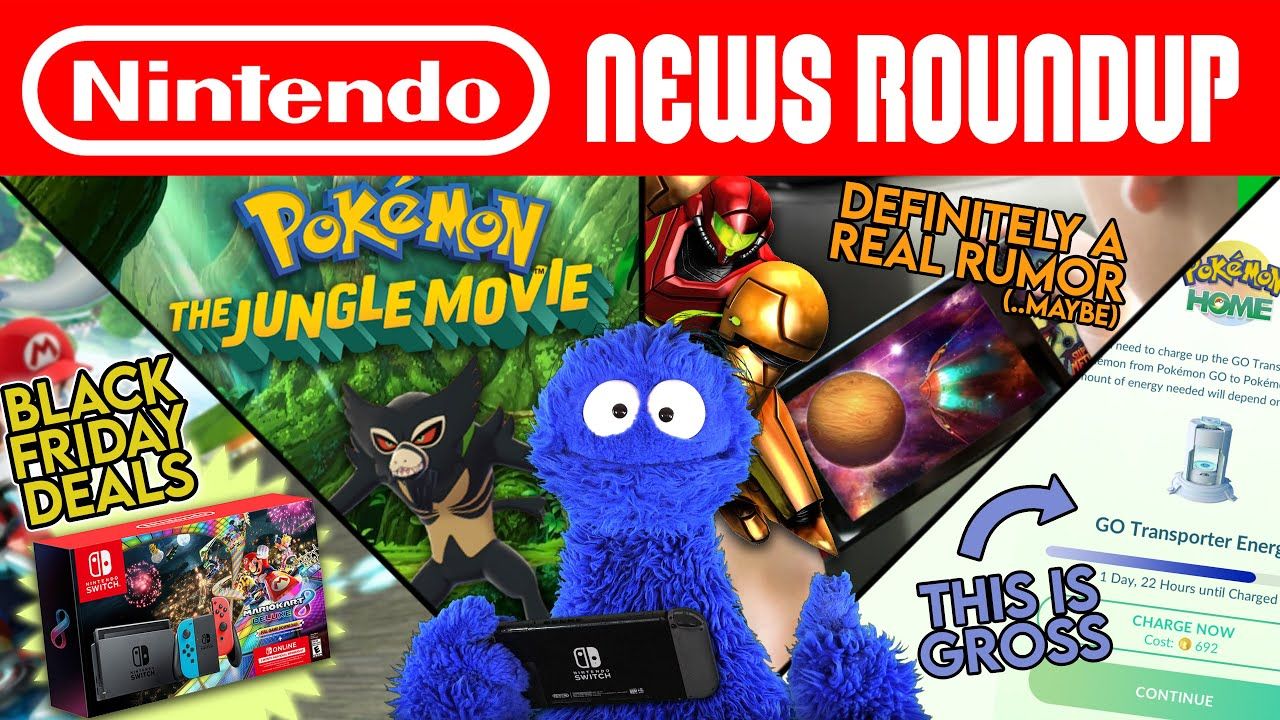 Black Friday Deals, Game and Watch Error, Pokemon GO’s Gross Transporter | NINTENDO NEWS ROUNDUP