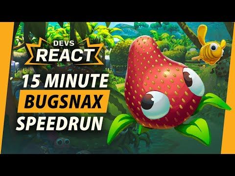 Bugsnax Developers React to 15 Minute Speedrun