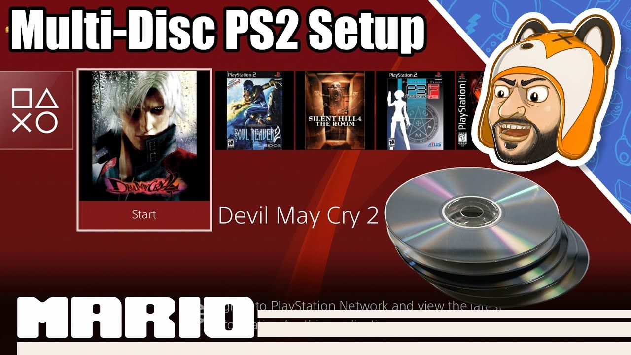 Building Multi-Disc PS2 Games for a Jailbroken PS4 with PS2-FPKG
