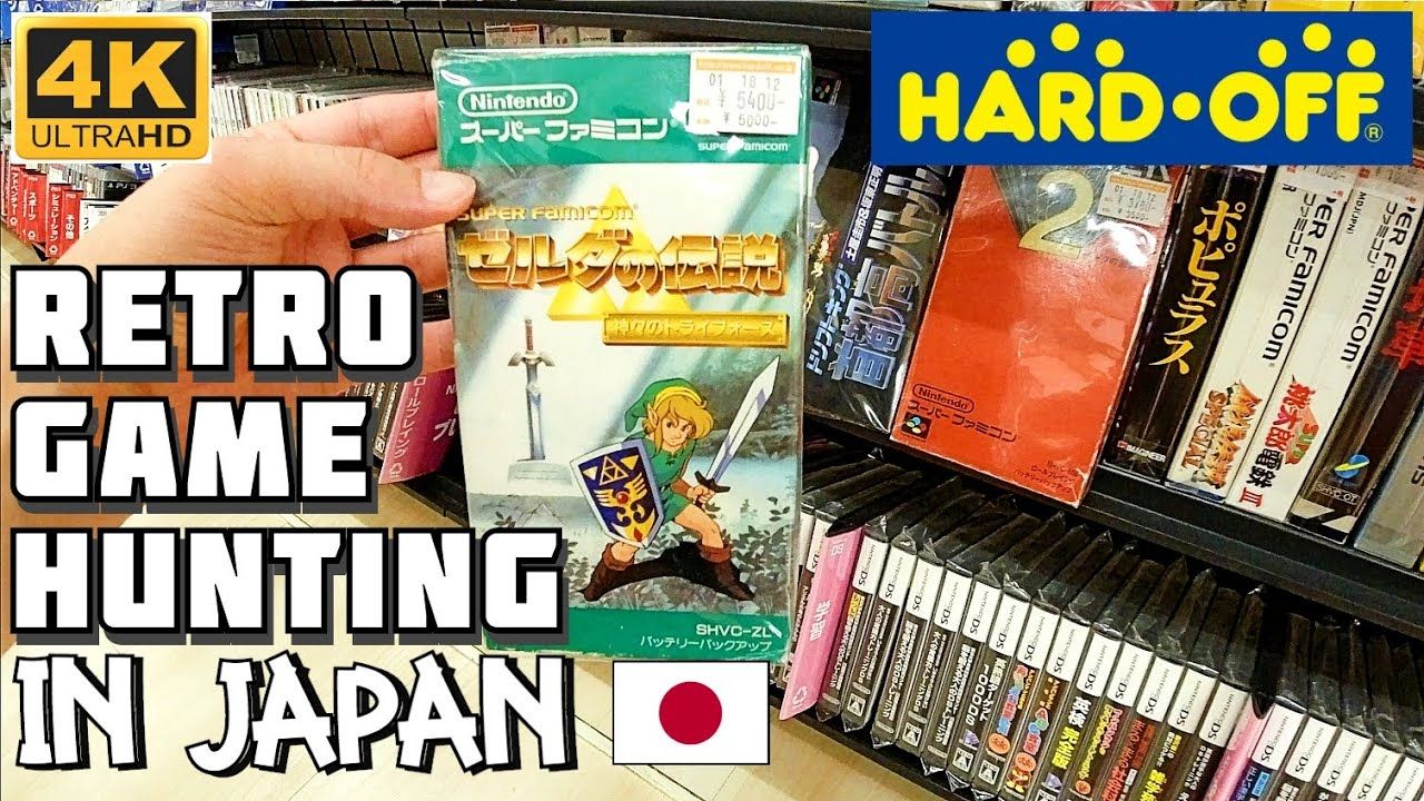 Cheapest place ever!? │ RETRO GAME HUNTING in HARD OFF │ Nagoya, Japan