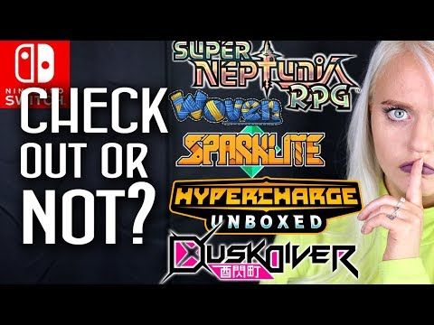 Check Out or NOT? 6 Mini Reviews: Sparklite, Dusk Diver, Hypercharge, Neptunia RPG (Nintendo Switch)