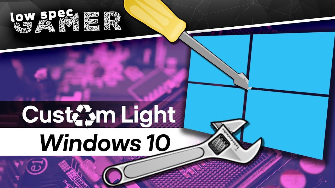 Create your own Custom Windows 10 lite edition!
