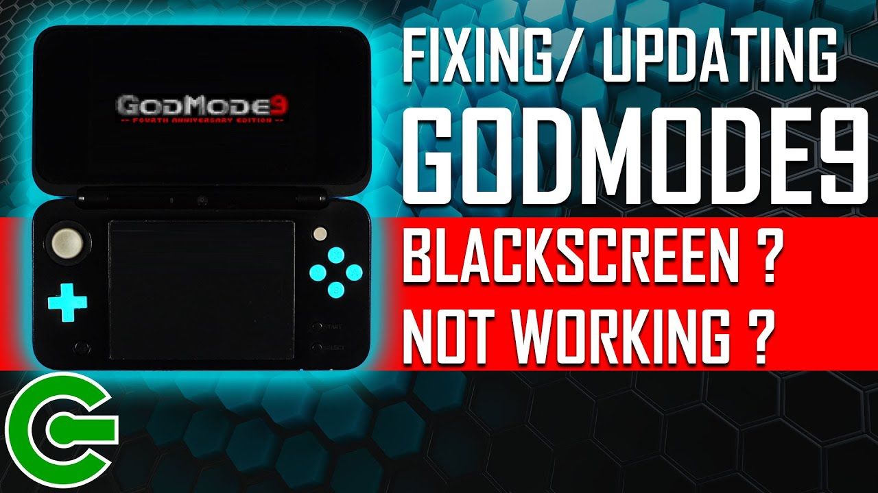 FIXING / UPDATING 3DS GODMODE9 – BLACKSCREEN / NOT TURNING ON