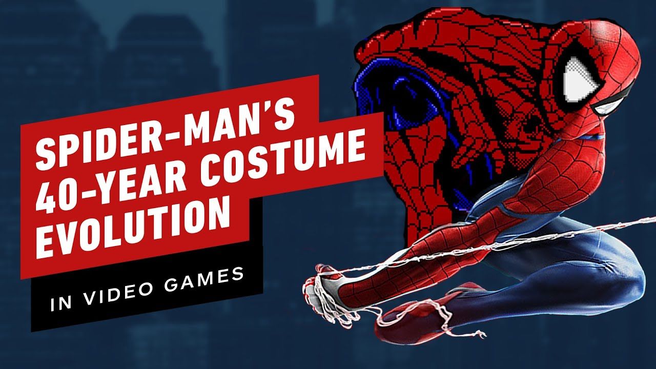 How Spider-Man’s 40-Year Costume Evolution Went From Panels to Pixels