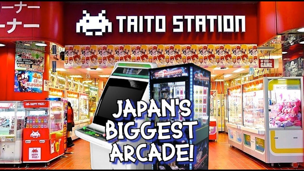 JAPAN’S BIGGEST ARCADE: Taito Station! │ Retro & New Games, Claw Machines and more │ Nagoya, Japan