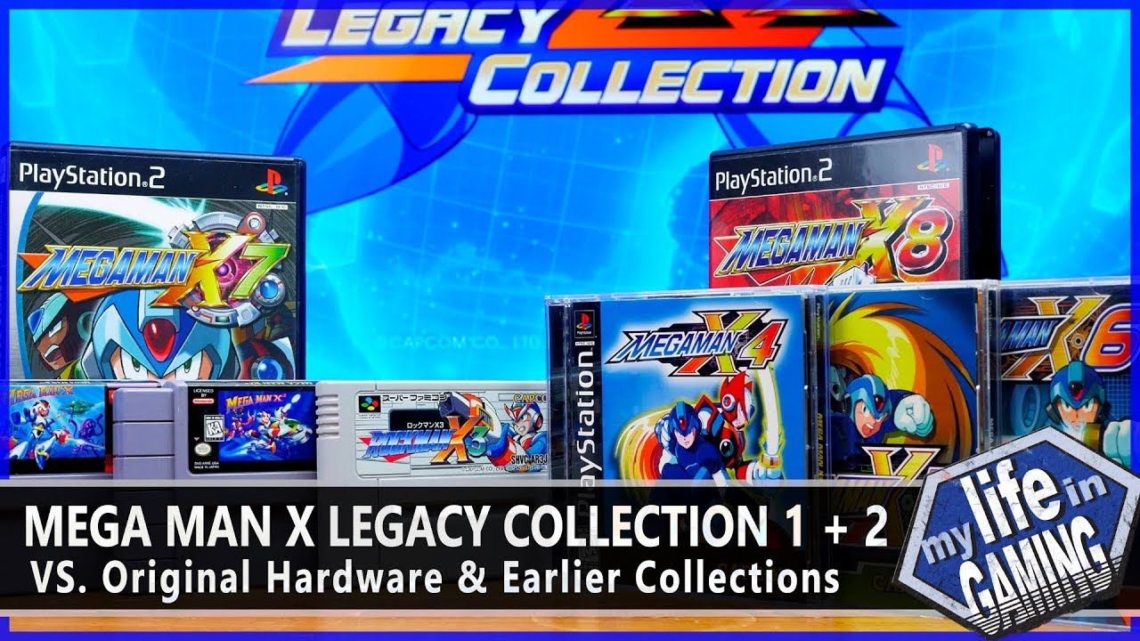 Mega Man X Legacy Collection (PS4) VS. Originals & X Anniversary Collection / MY LIFE IN GAMING