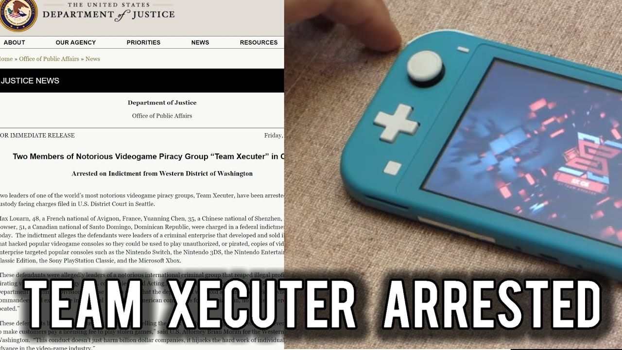 Members of Nintendo Switch Modding Group Team Xecuter have been arrested | MVG