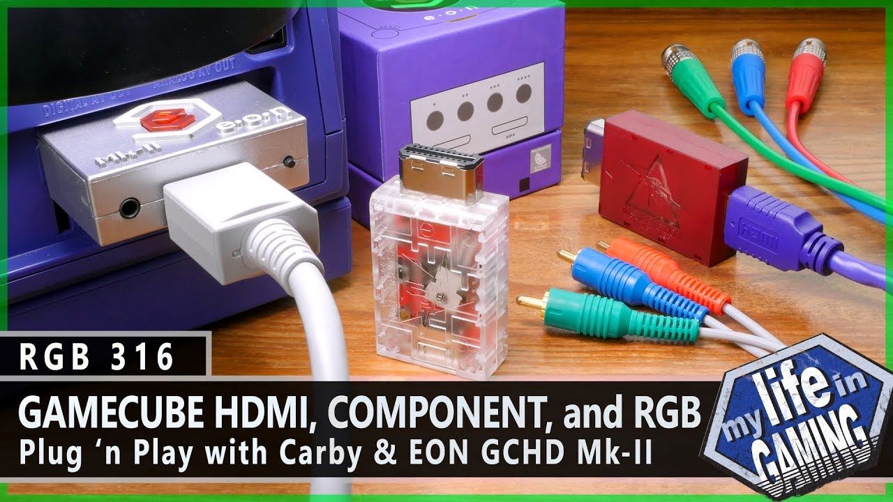 Nintendo GameCube HDMI, Component & RGB Plug ‘n Play Solutions :: RGB316 / MY LIFE IN GAMING
