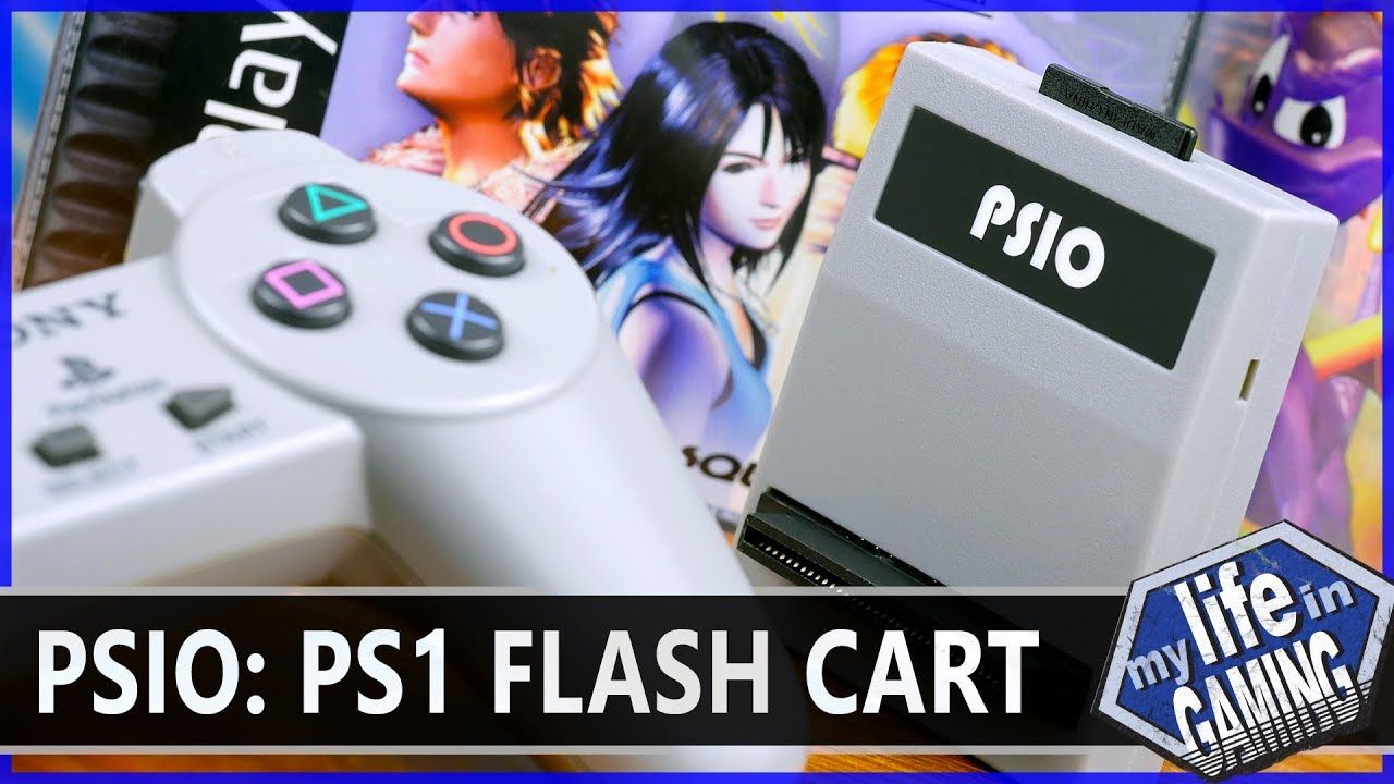 PSIO – PS1 Flash Cartridge / MY LIFE IN GAMING