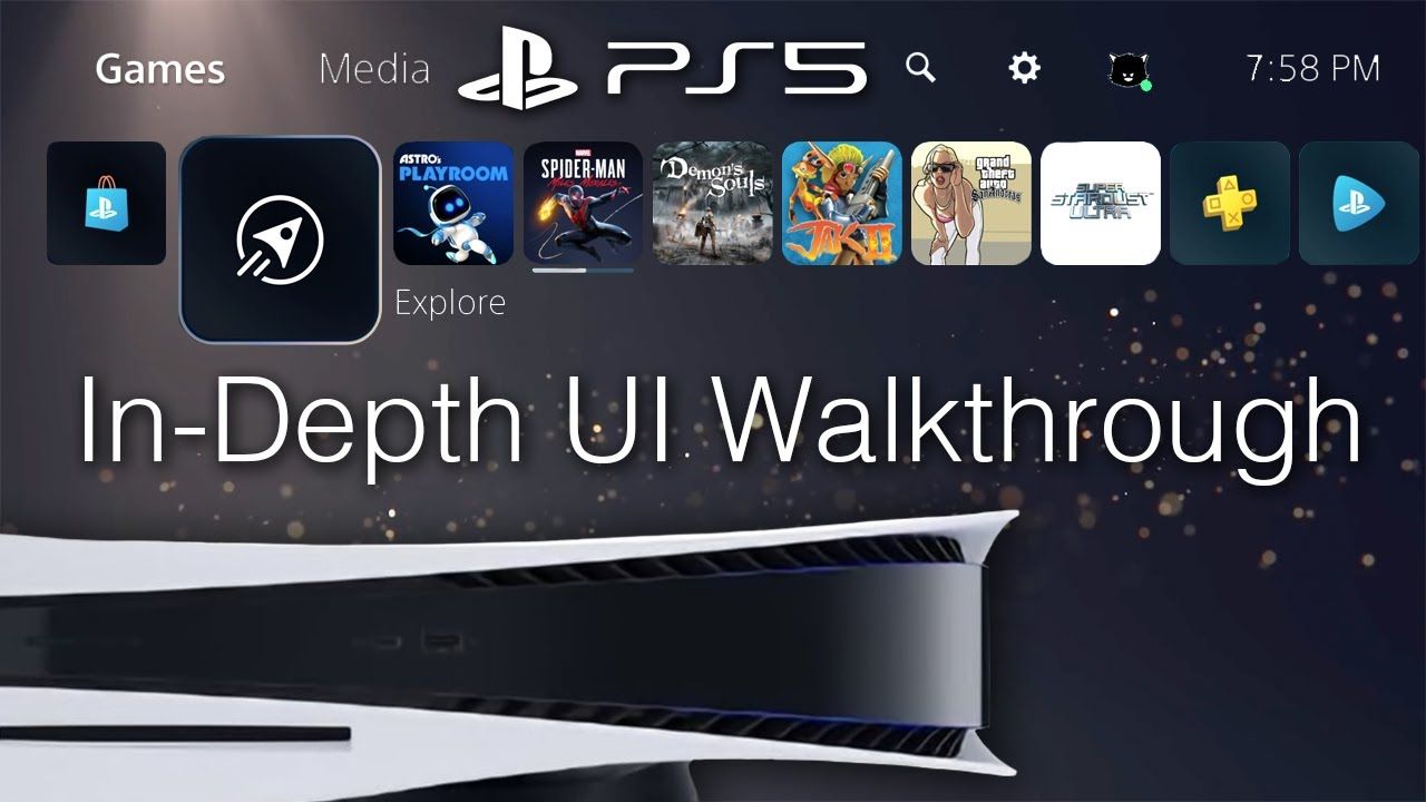 PlayStation 5 UI Walkthrough (4K, 60FPS) – PS Store, PS Plus, PS Now, Settings, Etc.