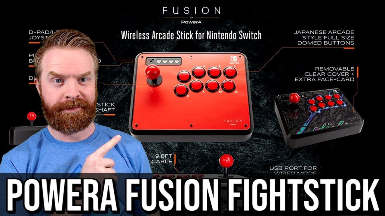 PowerA Fusion Wired/Wireless Arcade Stick for the Nintendo Switch