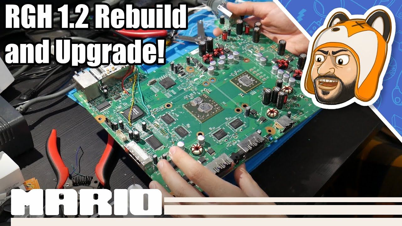 Rebuilding & Upgrading @Adam Koralik’s RGH 1.2 Xbox 360! – 1 TB SSD, DVD Drive Flashing, and more!