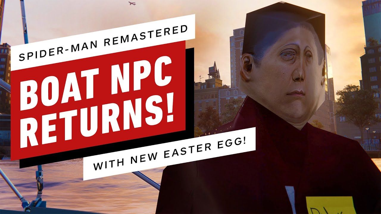 Spider-Man Remastered: Hilarious Boat NPCs Return With New Easter Egg