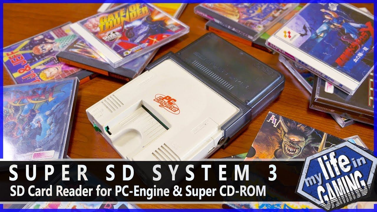 Super SD System 3 – SD Card Reader for PC-Engine & Super CD-ROM / MY LIFE IN GAMING