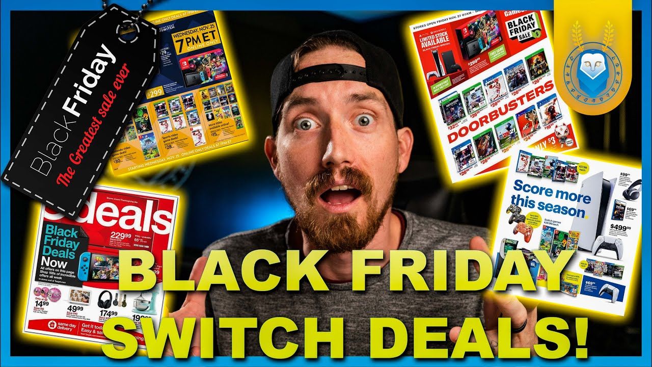 THE BEST DEALS! Nintendo Switch Black Friday