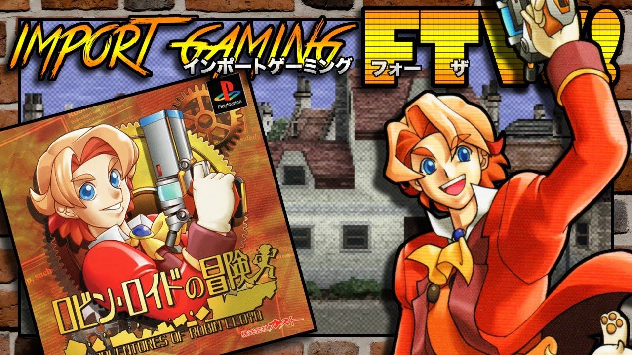 The Adventures of Robin Lloyd (PS1) | Early Japan-only Gust Detective Game |  Import Gaming FTW! #40