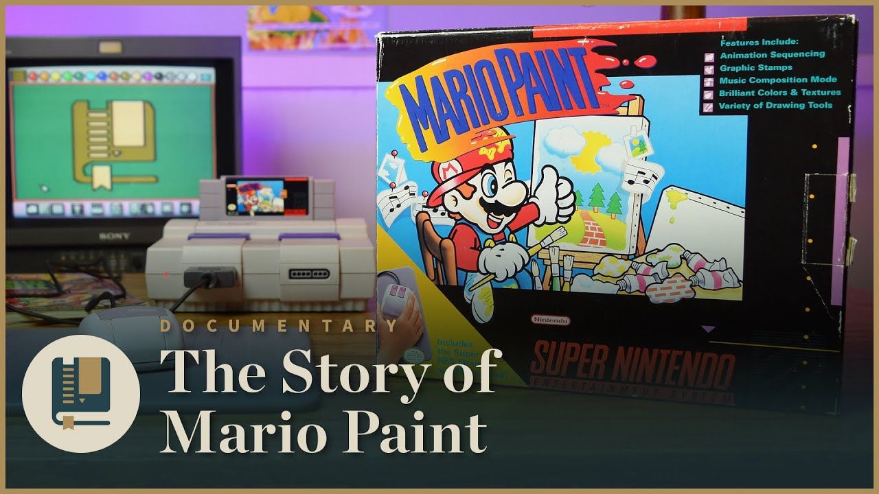 The Story of Mario Paint | Gaming Historian