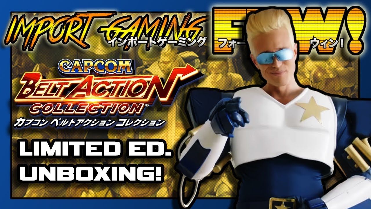 Unboxing the Japan Exclusive Capcom Belt Action/Beat ‘Em Up Bundle Collector’s Box