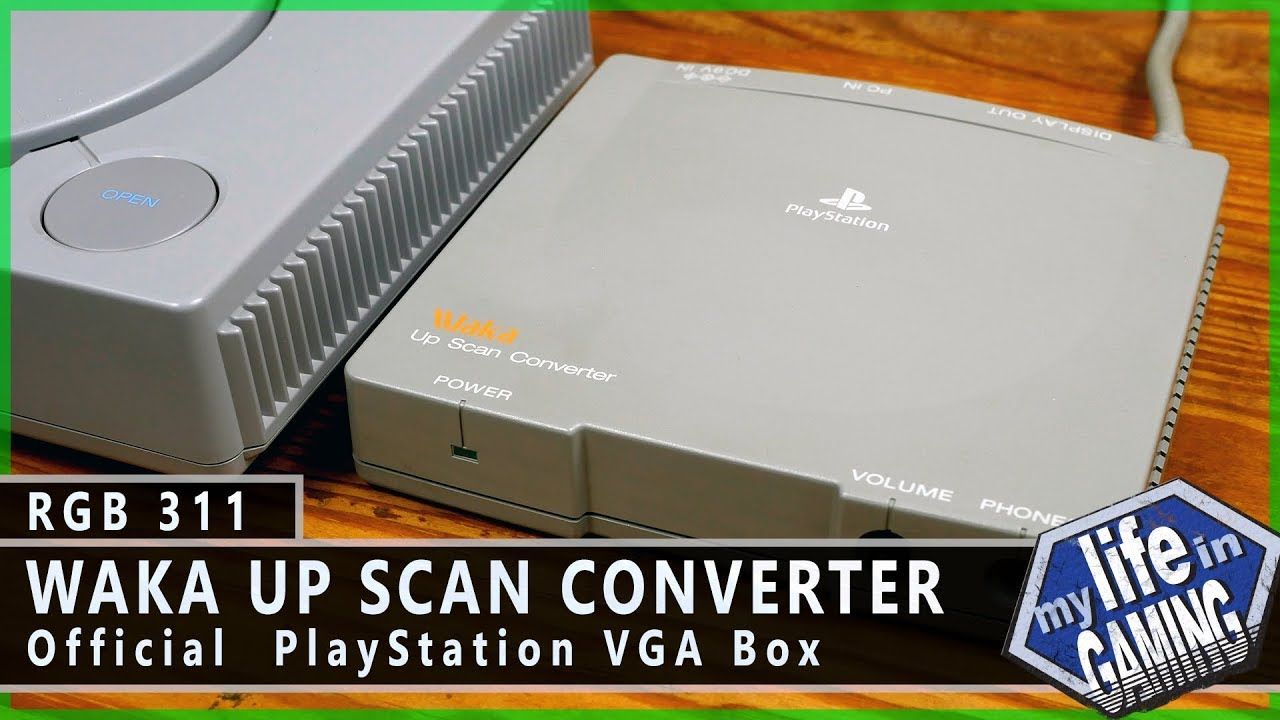 Waka Up Scan Converter – Official PlayStation VGA Box :: RGB311 / MY LIFE IN GAMING