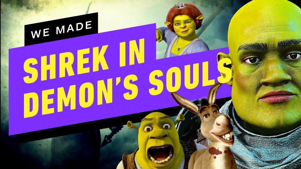 We Made Shrek and the Mario Bros In Demon’s Souls – Up at Noon Live
