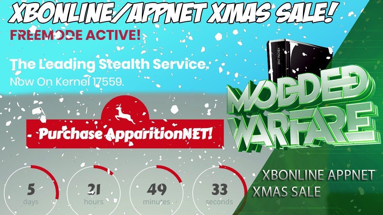 XBOnline & ApparitionNET Christmas Sale