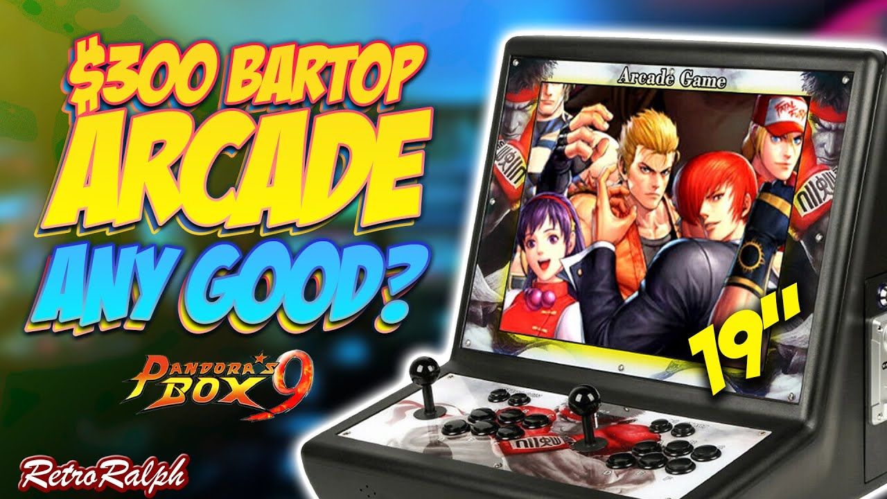 19″ Pandora’s Box 9D Tabletop Arcade for $299 – Any Good?!?!