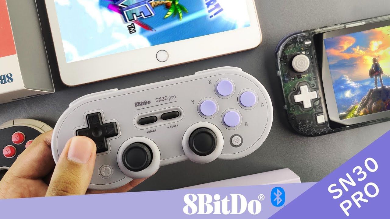 8BitDo SN30 PRO Controller – For IPad 2020 emulation / Switch / Windows / Android