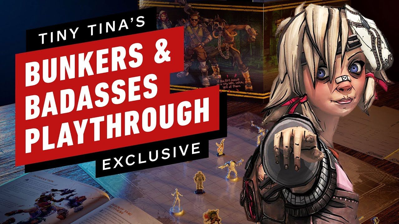 Borderlands Cast Play Tiny Tina’s Bunkers & Badasses RPG in Real Life