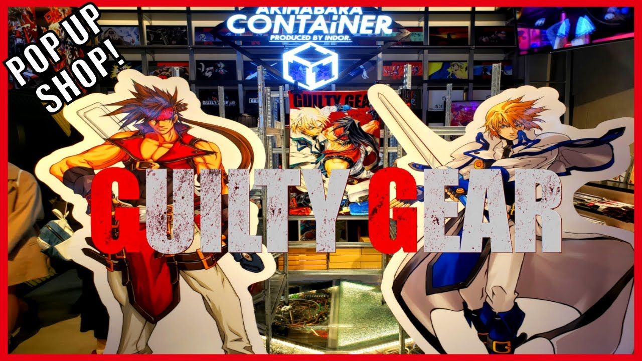 GUILTY GEAR Pop Up Shop in AKIHABARA!