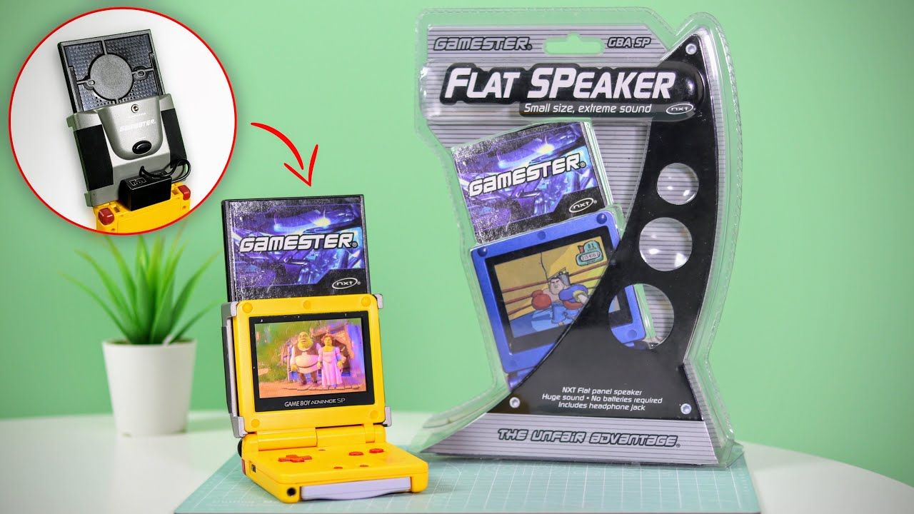 Gamester GameBoy Flat SPeaker – What?