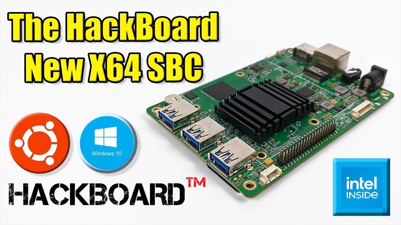 HackBoard Review – New X86 SBC